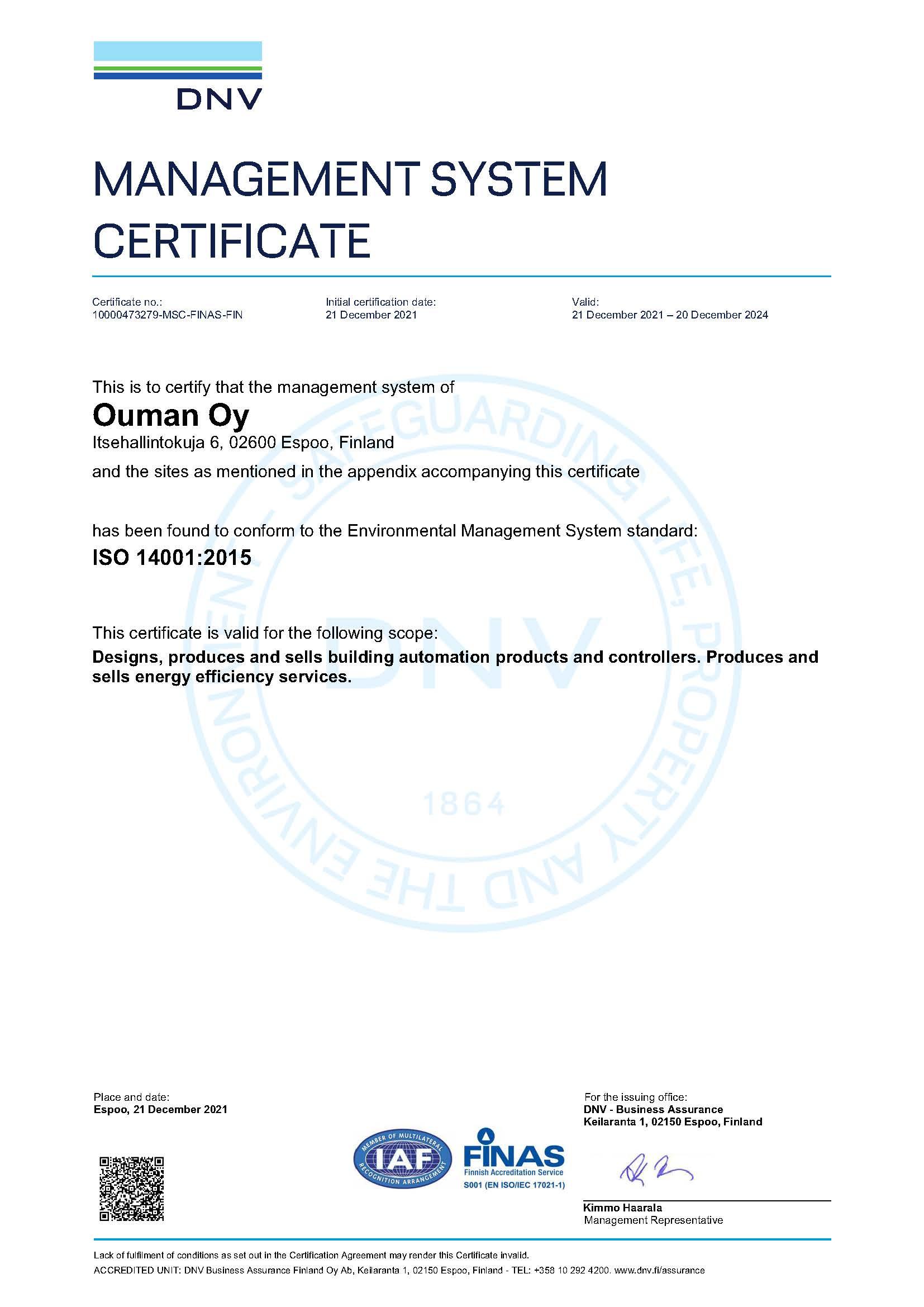 ISO 14001:2015 ENG